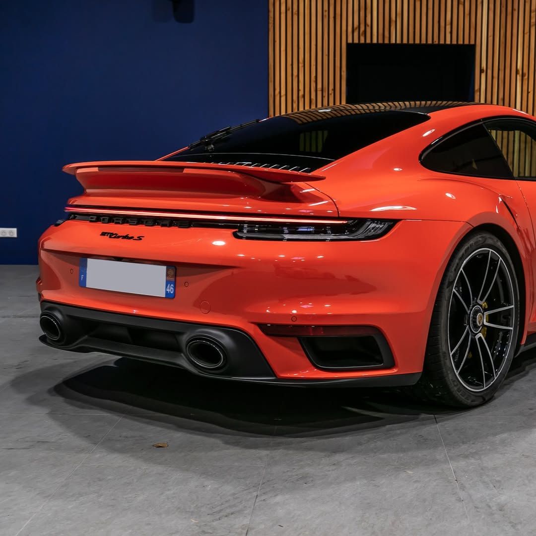 Porsche 911 Turbo, vue arrière